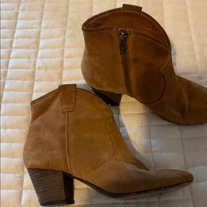 Suede Booties